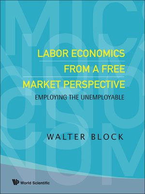 cover image of Labor Economics From a Free Market Perspective